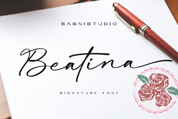 Beatina: The Signature Font for Timeless Brand Elegance