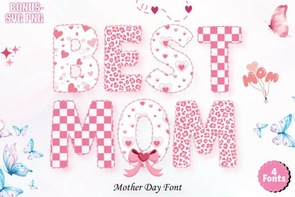 Celebrate Mother's Day with Stylish Typography