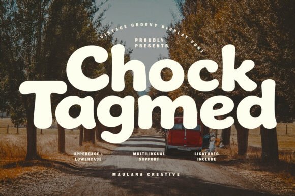 Chock Tagmed: A Retro Typeface for Modern Design
