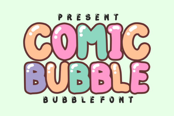 Comic Bubble: The Joyful Font for Playful Design