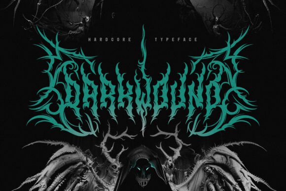Darkwound: Ignite Your Designs with Brutal Typography