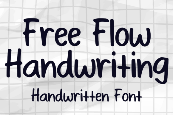 Discover the Playful Elegance of Free Flow Handwriting