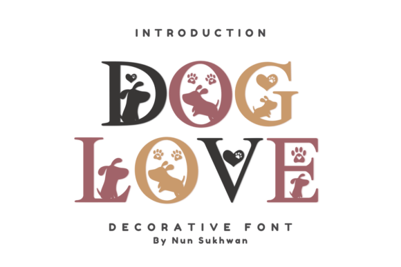 Dog Love: A Playful Font for Creative Design Projects