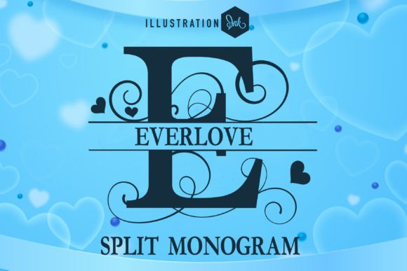 Everlove Split Monogram: Elevate Your Design Projects