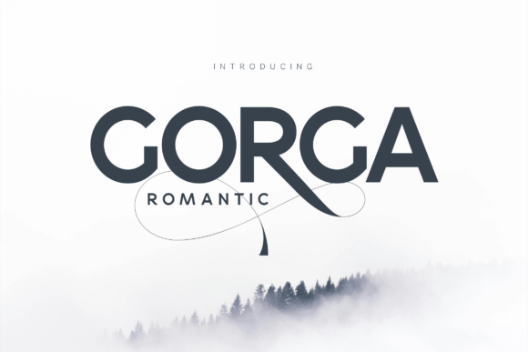 Gorga Romantic: A Typeface for Modern Elegance