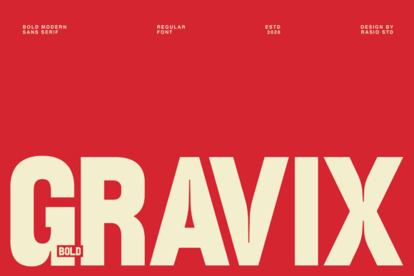Gravix: The Bold Sans Serif for Modern Visual Impact