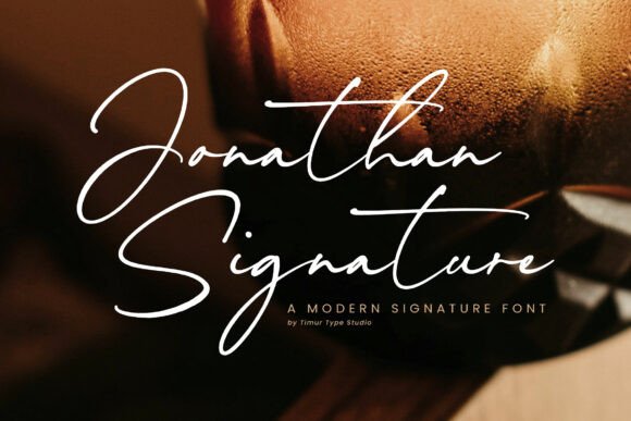 Jonathan Signature: A Modern Font for Elegant Branding