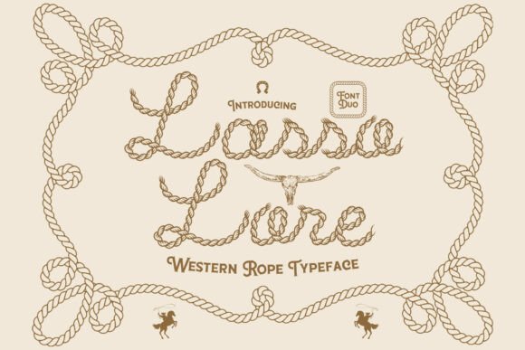 Lasso Lore: Saddle Up for Authentic Western Typography