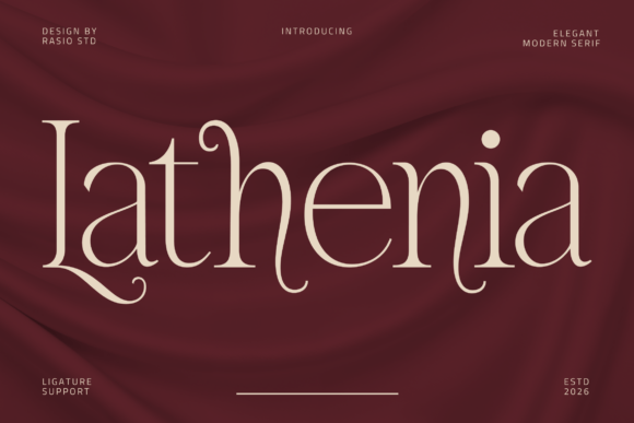 Lathenia: Elevating Modern Design with Editorial Elegance