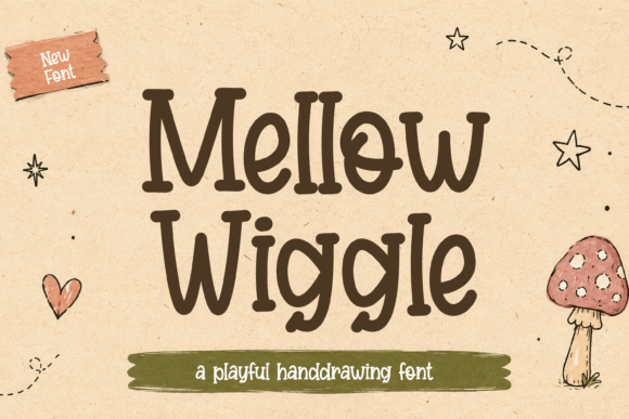 Mellow Wiggle: The Playful Handwritten Font for Joyful Design
