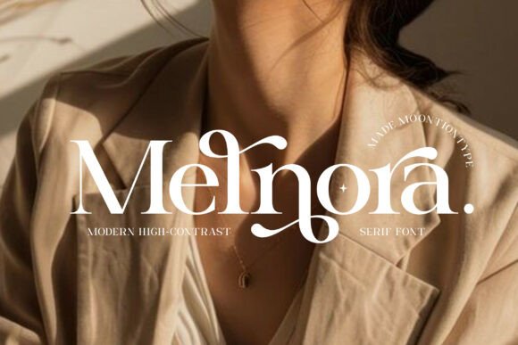 Melnora: Elevate Your Designs with Modern Serif Elegance