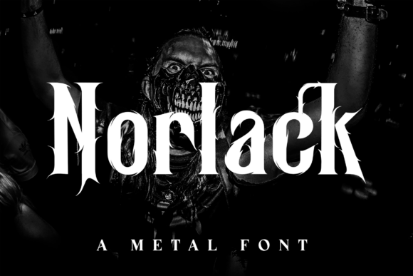 Norlack: The Bold Metal Blackletter Font