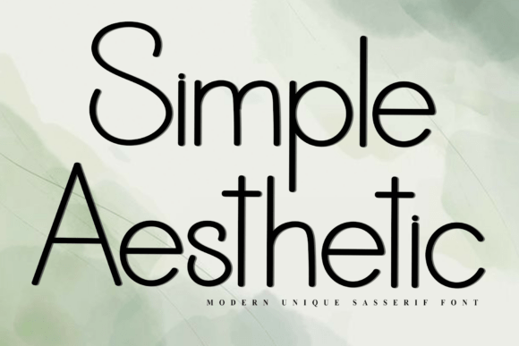 Simple Aesthetic Font: Elevate Your Creative Projects