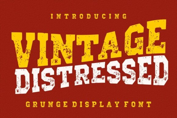 Vintage Distressed: Elevating Modern Design with Authentic Texture