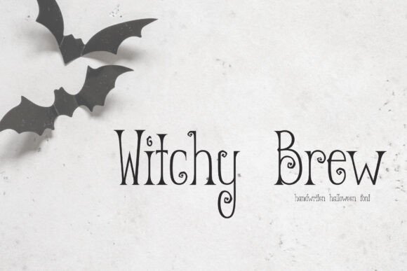 Witchy Brew: A Typeface for Dark Enchantment