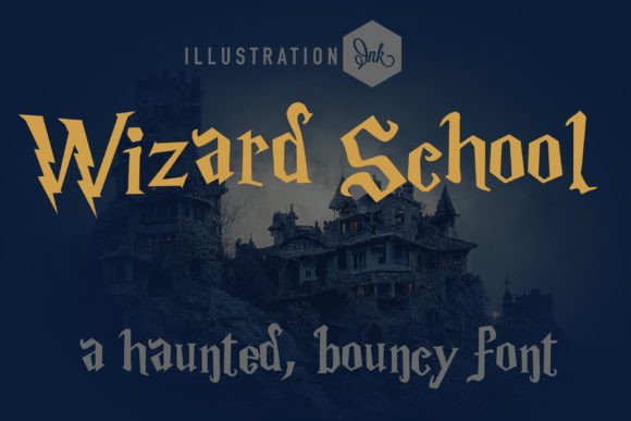 Wizard School: A Lightning-Infused Serif for Modern Design